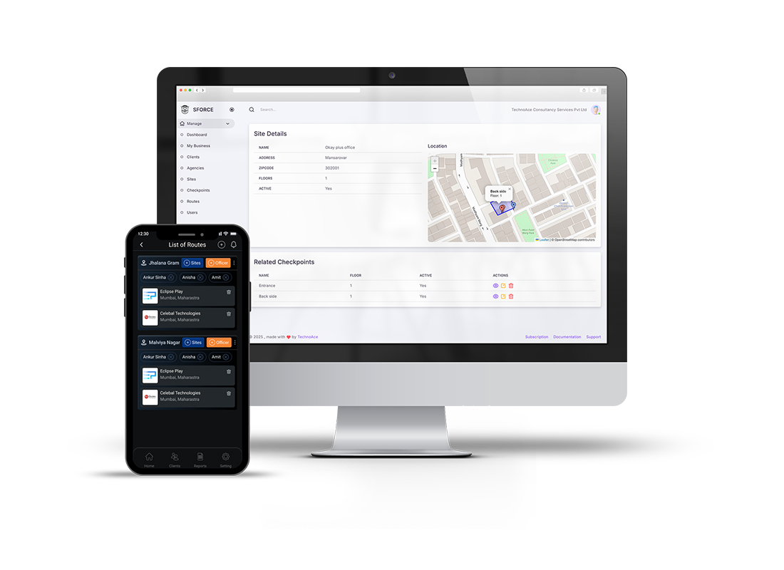 Security Guard Geofencing & Alert System